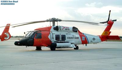 2003 - USCG HH-60J Jayhawk #CG-6015 at Air Station Miami - Coast Guard stock photo #3250