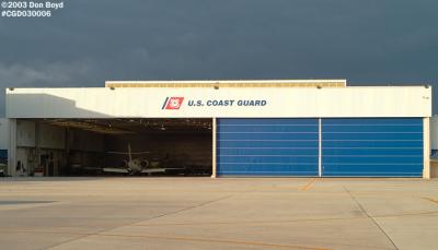 2003 - USCG Air Station Miami Falcon hangar (rebuilt) - Coast Guard stock photo #3254
