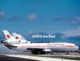 National Airlines DC10's N62NA, N63NA, N66NA aviation airline stock photo #US7905