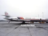 1985 - Aerosucre Super Caravelle HK-2850 aviation airline stock photo #SA8501