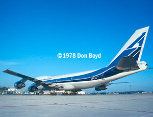 1978 - Aerolineas Argentinas B747-287B LV-LZD aviation airline stock photo #SA7804