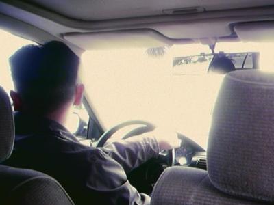 my brother drving