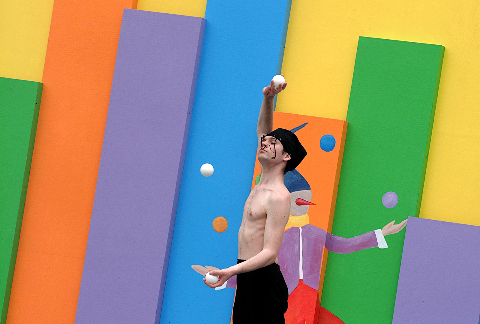 juggler & Pierrot Cirque Les Arroses