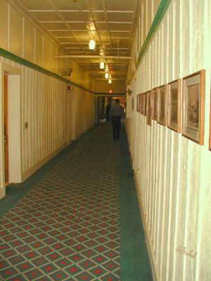 Interior of Many Glacier Hotel 2002