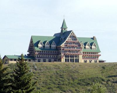 Prince of Wales from Waterton Townsite