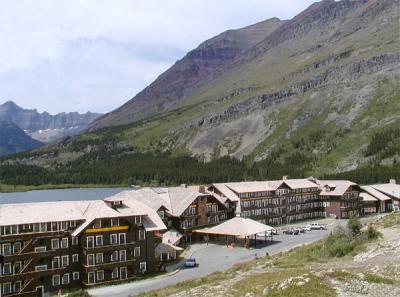 The largest Lodge in Glacier Park