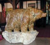 Grizzly Bear In Lobby
