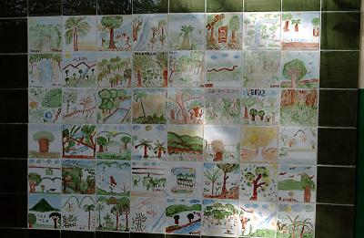 Tiles done by children