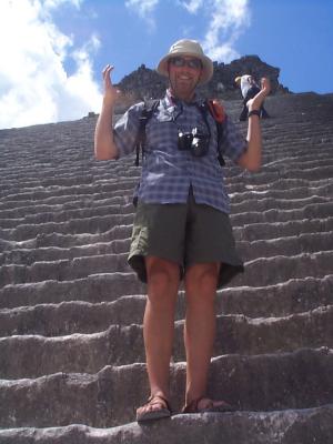 The mountain goat (Dave) wants to climb again