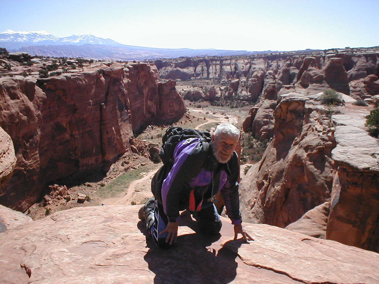 Deep canyon-Gemini Bridges
