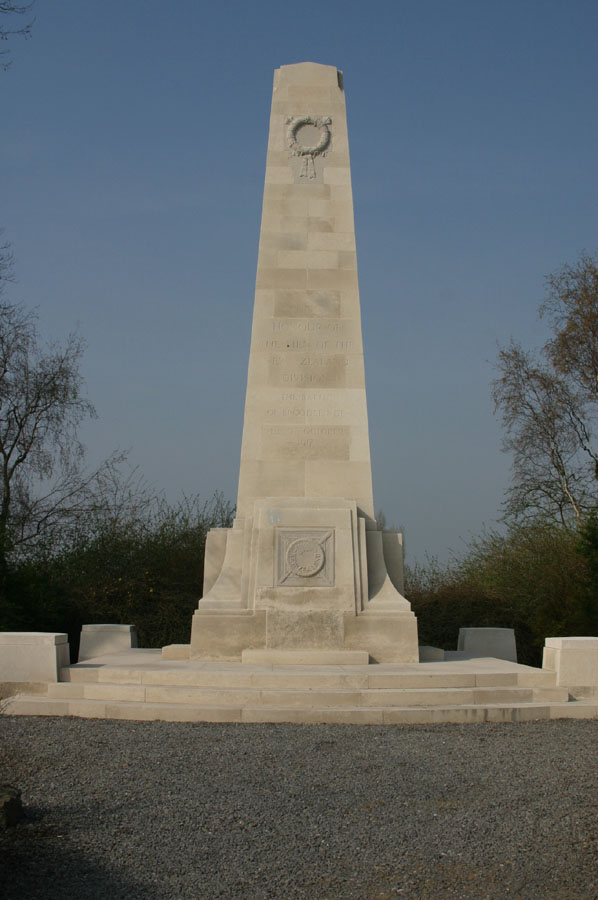 New Zealand Memorial - s Graventafel