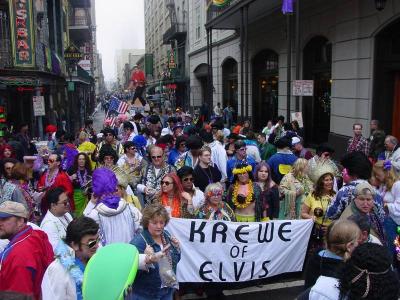 Krewe of Elvis Mardi Gras March