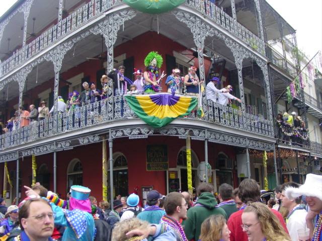 Mardi Gras Balcony photo Chip Curley photos at