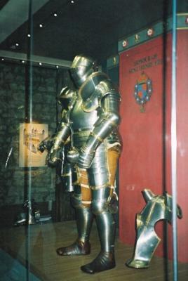 King Henry the 8ths armour complete with an enlarged 'ahem' area....