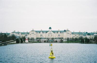 One of Disneys hotels, The Newport.  There was a total of 7 hotels, this one was a 5 minute walk away from the entrance.