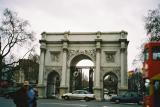 Marble Arch, at the end of our street.  Weve been here for 11 months and have only just taken a photo now.
