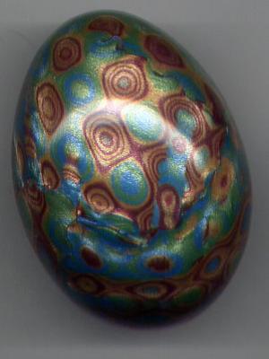 earth tone egg rattle