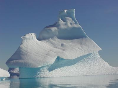 Iceberg shapes and textures