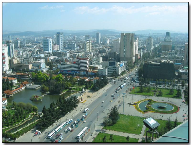 Downtown Kunming