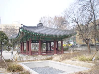 Tapgol Park in Seoul