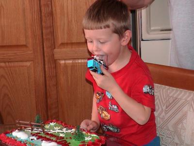 Yum - My Thomas Cake Tastes Great!!!