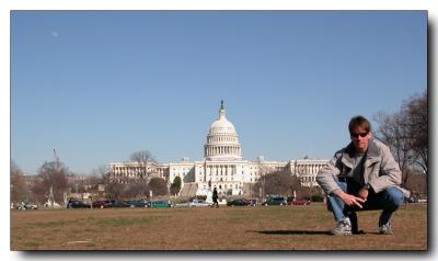 self portrait  @ the U.S. Capitol