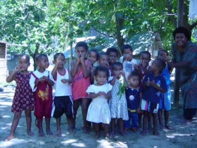 Village children - Waya