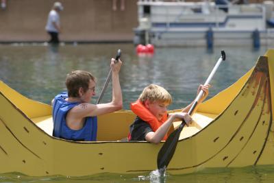 Cardboard Boat Regatta