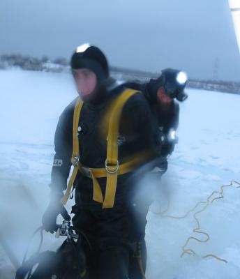 Chris ready to go