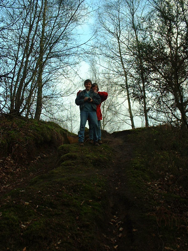 David & Linda on top of the world
