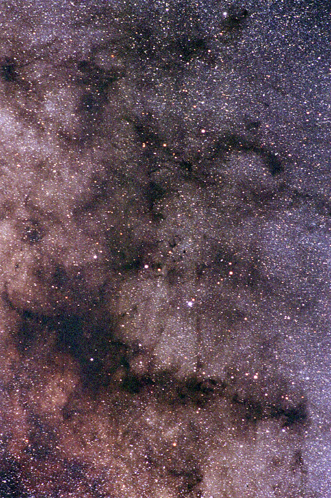 Pipe nebula avec la nbuleuse du Serpent au centre