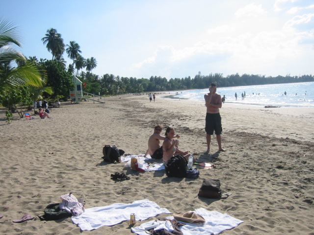 The beach at Dorado