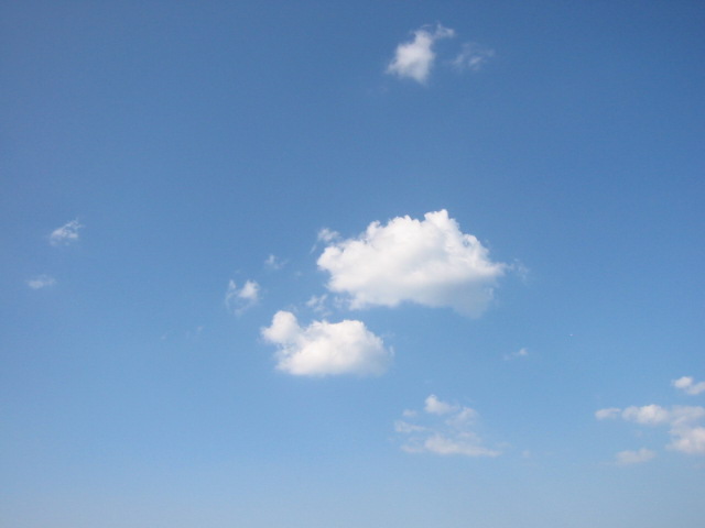 Blue skies