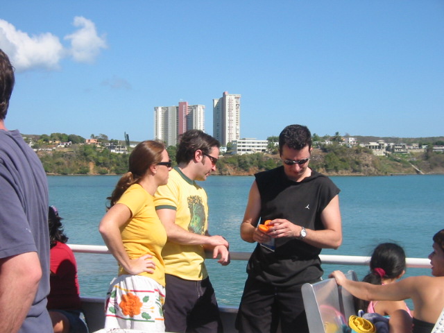 Aboard the ferry to Culebra
