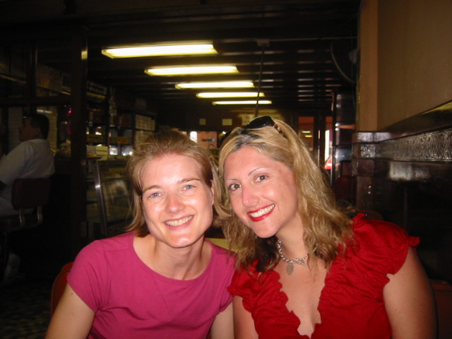 Jill and Madi hit old San Juan