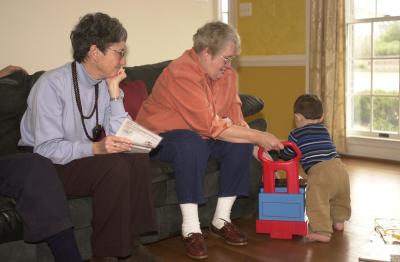 Nana, Grammy, and Brian