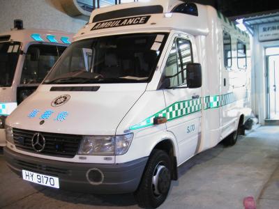 Ambulance duty on 08 Mar 2003