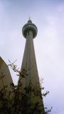 Heres the CN Tower, it is the worlds tallest free standing structure.