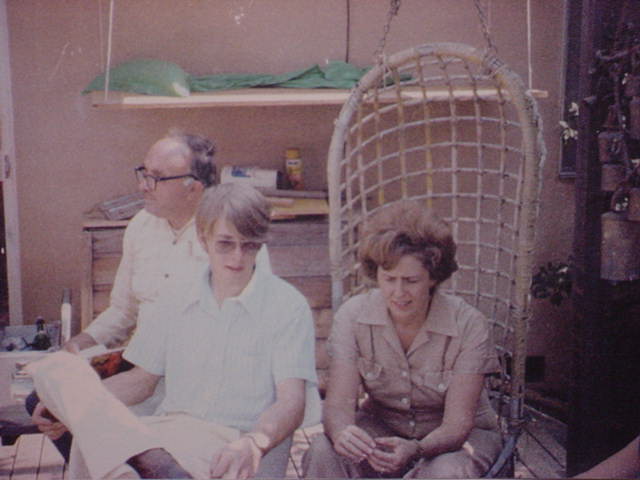 Dad, Mike Sharp <br>and Aunt Betty Sharp