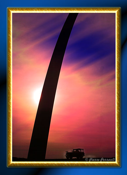 Gateway Arch & Jeep
