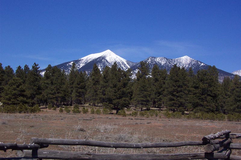 Humphreys Peak in Winter