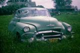 My first car: 1950 Olds 98 - I sold it to Linda & she rolled it.  She sold it to Dick Trickle as his 1st racing car