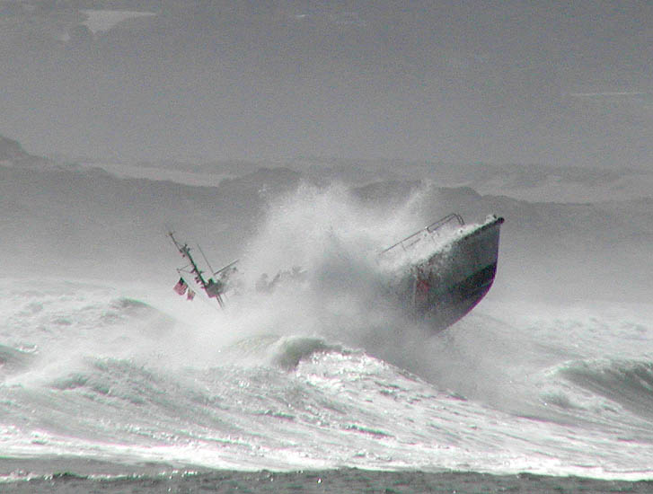 One way to wash the boat