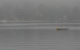 Little dinghy in the mist
