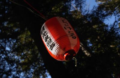 Lonely red lantern