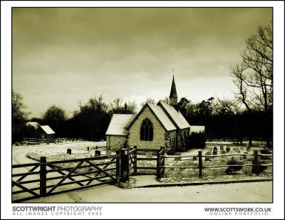 >A Wintery Churchby  Scott Wright (scooter41)