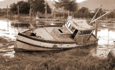 Old boat     By Dave McMillan