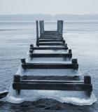 <B>Winter jetty</B><br>by Willem