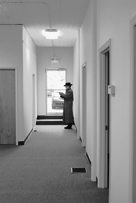 Interior Decorator Begins Her Task by Eric Hatch