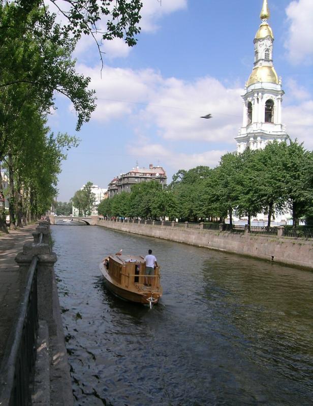 St. Petersburg - many canals in the city built on tiny islands